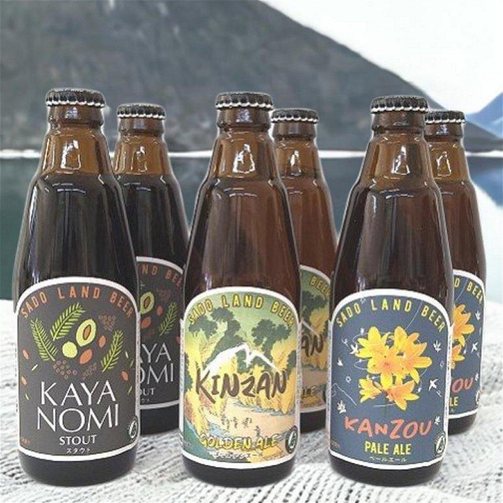 佐渡 クラフトビール 金山・カンゾウ・新之助 350ml×6本新潟県佐渡市14000酒・アルコールビール・発泡酒
