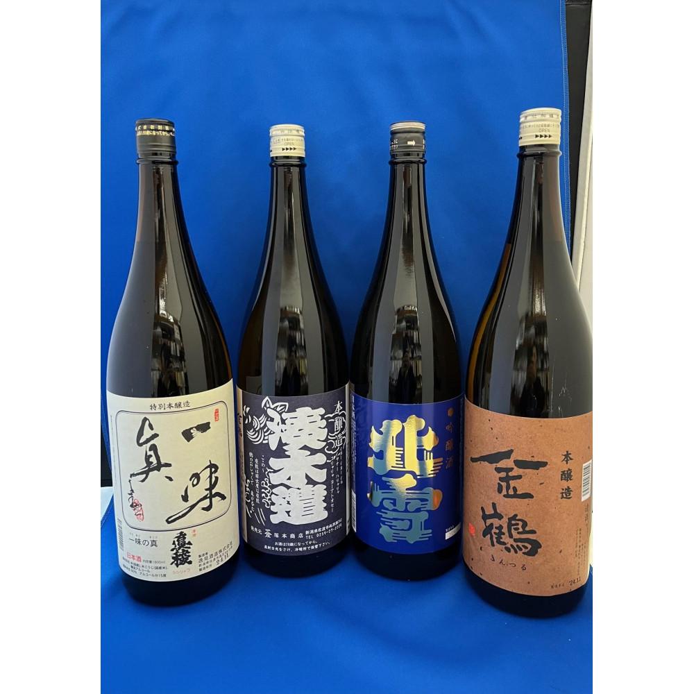 佐渡の酒を一升瓶で!本醸造・吟醸酒 1.8L×4本新潟県佐渡市33000酒・アルコール日本酒