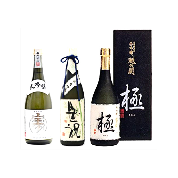 大吟醸【3蔵元呑みくらべ】720ml 3本セット お酒 日本酒 大吟醸酒 新潟県新潟市50000酒・アルコール日本酒