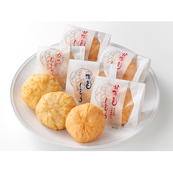 しんじょう3種詰合せ しんじょう おつまみ つまみ 練り物 3種 詰め合わせ セット 海老 エビ 甘海老 甘エビ カニ 蟹 新潟 新潟県新潟市15000鍋セット・総菜・加工食品総菜
