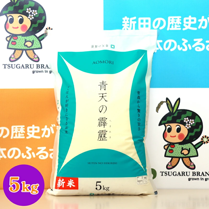 新米　令和3年産　青森県産　青天の霹靂　20kg 新米 令和3年産 青森県産 青天の霹靂 20kg
