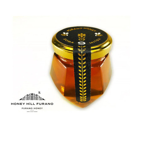 FURANO HONEY SOBA MITSU3個セット 加工食品 蜂蜜 はちみつ 栄養 ギフトBOX 瓶 ドリンク パン ソバ 黒砂糖 苦味 北海道上富良野町16000調味料・油その他 調味料・油