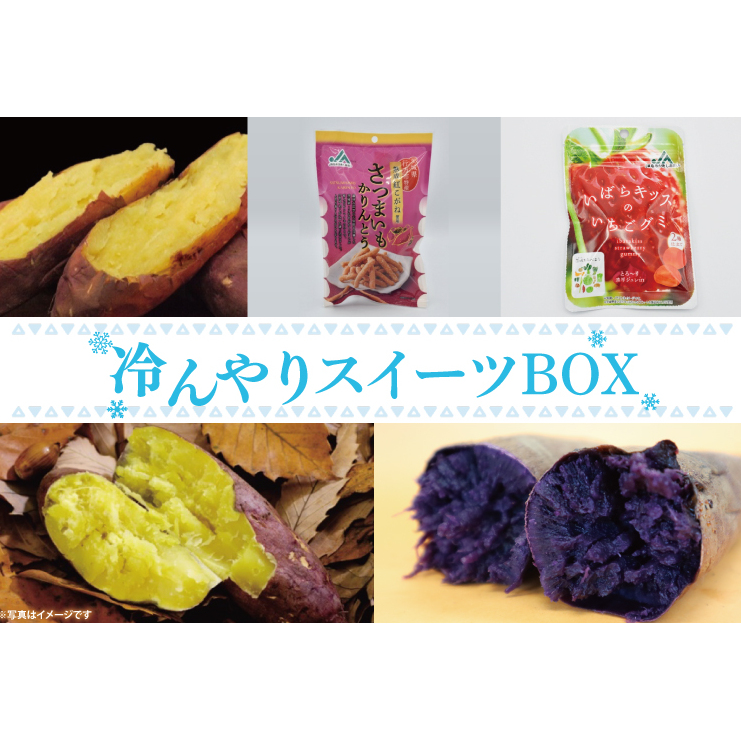 【2025年1月より順次発送】★数量限定★冷んやりスイーツBOX(AE-91)茨城県行方市7000野菜・きのこじゃがいも・イモ類