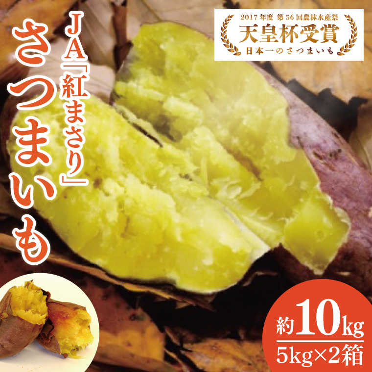 【2026年2月より順次発送】【行方かんしょ】『天皇杯受賞』JA「紅まさり」さつまいも 約10kg|さつまいも サツマイモ さつま芋 お芋 紅まさり 行方かんしょ 先行予約 茨城県 行方市(AE-99)茨城