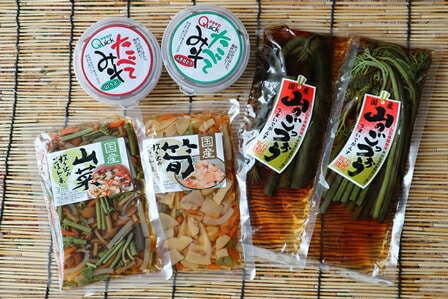 A01-754 国産山菜味付けセット山形県鶴岡市11500野菜・きのこその他 野菜