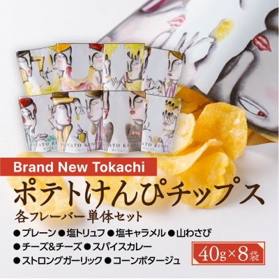 ポテトけんぴチップスセット全8種【Brand New Tokachi】【1607824】北海道帯広市16000菓子・スイーツその他 洋菓子