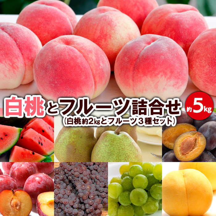 山梨3種詰合せセット　（もも、プラム、ぶどう）約3ｋｇ 0000000023032_RYRekLs.jpg
