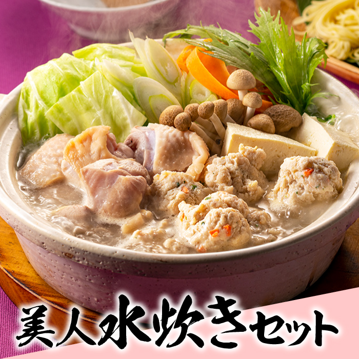 AB328.美人水炊きセットA福岡県新宮町12000肉鶏肉