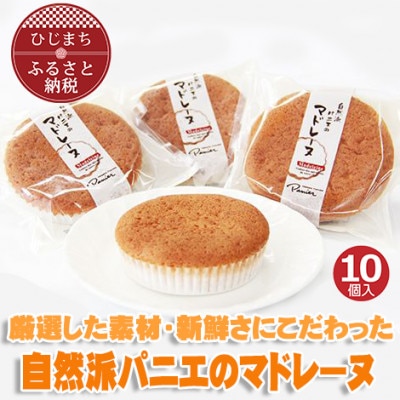 自然派パニエのマドレーヌ(10個入り)【配送不可地域:離島】【1095662】大分県日出町7000菓子・スイーツ焼き菓子