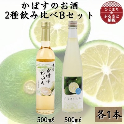 かぼすのお酒2種飲み比べBセットAG51【1601173】大分県日出町12000酒・アルコールその他 酒・アルコール
