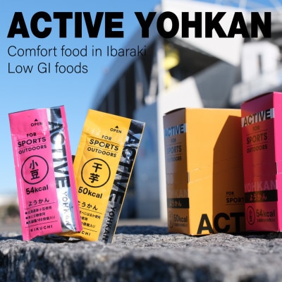 ACTIVE YOHKAN(小豆/干芋)【1403779】茨城県ひたちなか市10000菓子・スイーツ饅頭・羊羹・大福