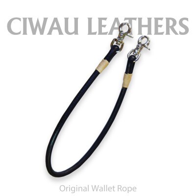 ラフテール【ウォレットロープ 丸ロープ46cm】ブラック  CW-AC-WR-MARU-BK-46【1578908】茨城県ひたちなか市17000衣類・装飾品・工芸品その他 装飾品・工芸品