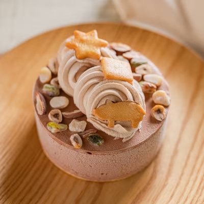 ヘーゼルチョコのジェラートケーキ(アイスケーキ) ※北海道・沖縄・離島・九州・山口県への配送不可栃木県宇都宮市13000菓子・スイーツケーキ・カステラ