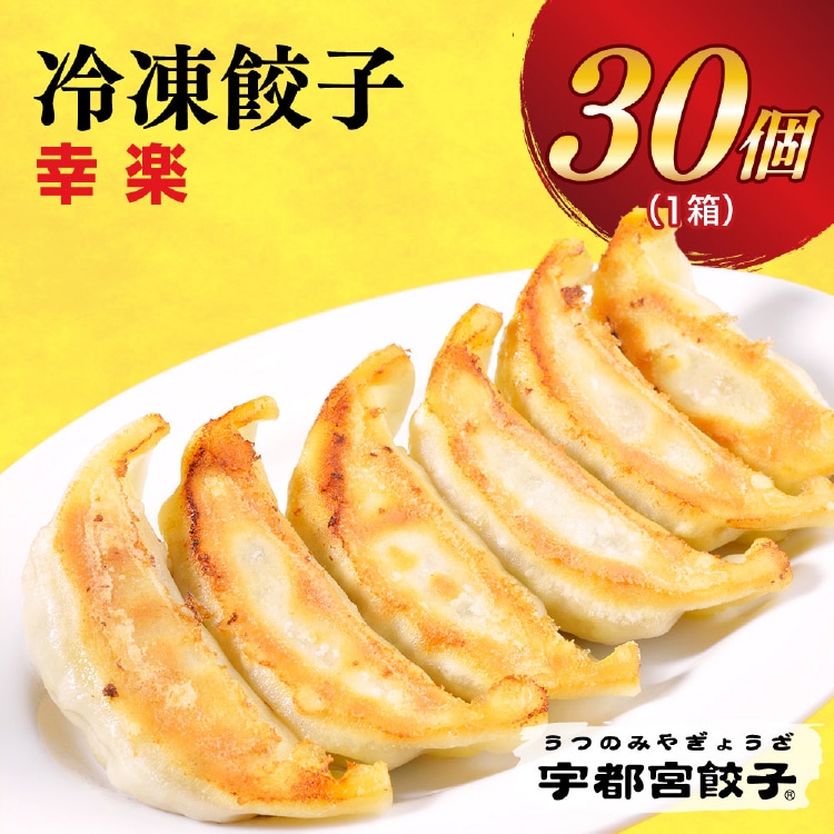 【幸楽】 餃子30個入り【配送不可地域:離島】栃木県宇都宮市7000鍋セット・総菜・加工食品総菜