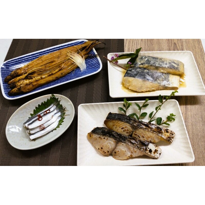 瀬戸内海産 地物 詰合せ 【配達不可:離島】 あなご 鰆 鯛 ままかり 加工食品 穴子 魚貝類 岡山県玉野市19000魚介・海産物うなぎ