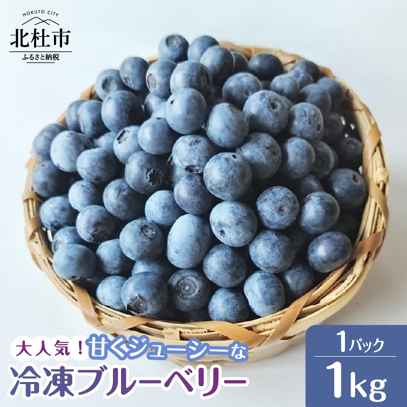 2025年産 大人気!甘くジューシーな冷凍ブルーベリー1kgパック山梨県北杜市12000果物・フルーツその他 果物・フルーツ