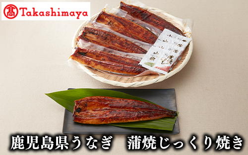 <高島屋選定品>鹿児島県産うなぎ蒲焼じっくり焼き(TK040-1807/59D0133)鹿児島県指宿市40000魚介・海産物うなぎ