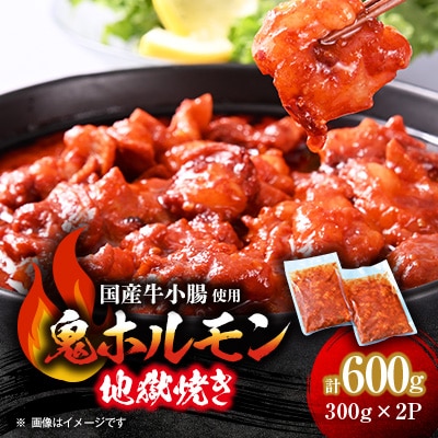 鬼ホルモン地獄焼き 2パック【配送不可地域:離島】【1364613】福岡県大野城市12000肉加工肉(ハム・ソーセージ等)