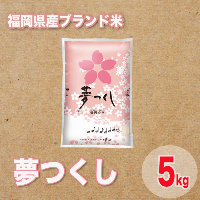 福岡県産ブランド米夢つくし5kg【1411379】福岡県大野城市18000米・パン白米