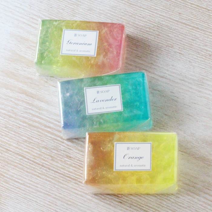 蒼SOAP(ソウ・ソープ)3個セット【1209153】京都府精華町14000雑貨・日用品バス・洗面用品
