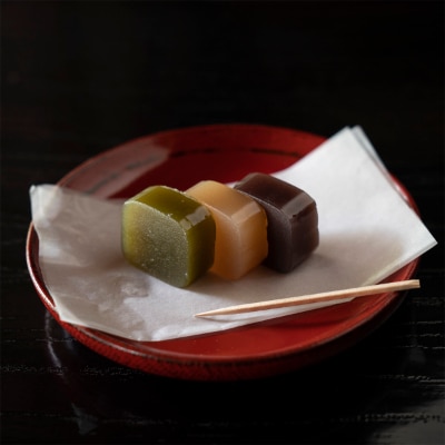 【味比べ】甘さ控えめ蕗城羊羹3種食べ比べセット〈小豆こしあん・白あん・抹茶あん〉【1232666】島根県津和野町8000菓子・スイーツその他 和菓子