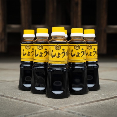 寄付者様の声から生まれた老舗醤油屋「大仲屋本店」の「さしみ醤油」(300ml)×6本セット【1290677】島根県津和野町12000調味料・油醤油
