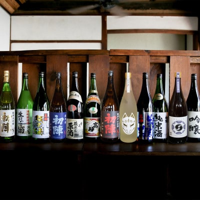 【発送月固定定期便】3酒造のお酒が毎月1升 月替わりに届く全12回【4064204】島根県津和野町180000酒・アルコール日本酒
