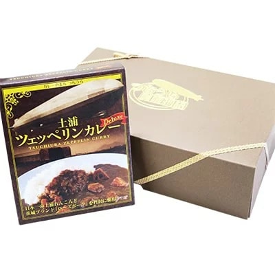 土浦ツェッペリンカレーDeluxe 4セット※離島への配送不可茨城県土浦市54000鍋セット・総菜・加工食品カレー・シチュー
