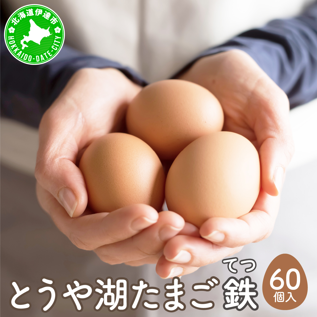 北海道 伊達市 とうや湖 卵 鉄  60個 入り たまご【55250912】北海道伊達市17000卵・乳製品卵(鶏、烏骨鶏等)