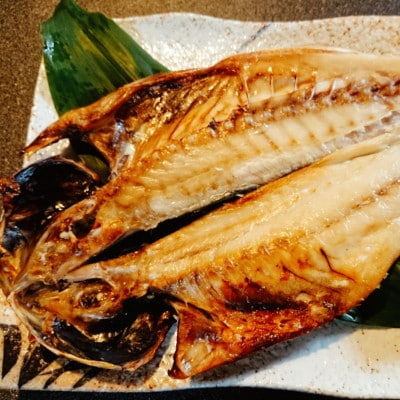 【毎月定期便】大きな真あじ干物と真あじみりん干し詰合せ 全12回【配送不可地域:離島】【4012719】長崎県松浦市144000魚介・海産物干物