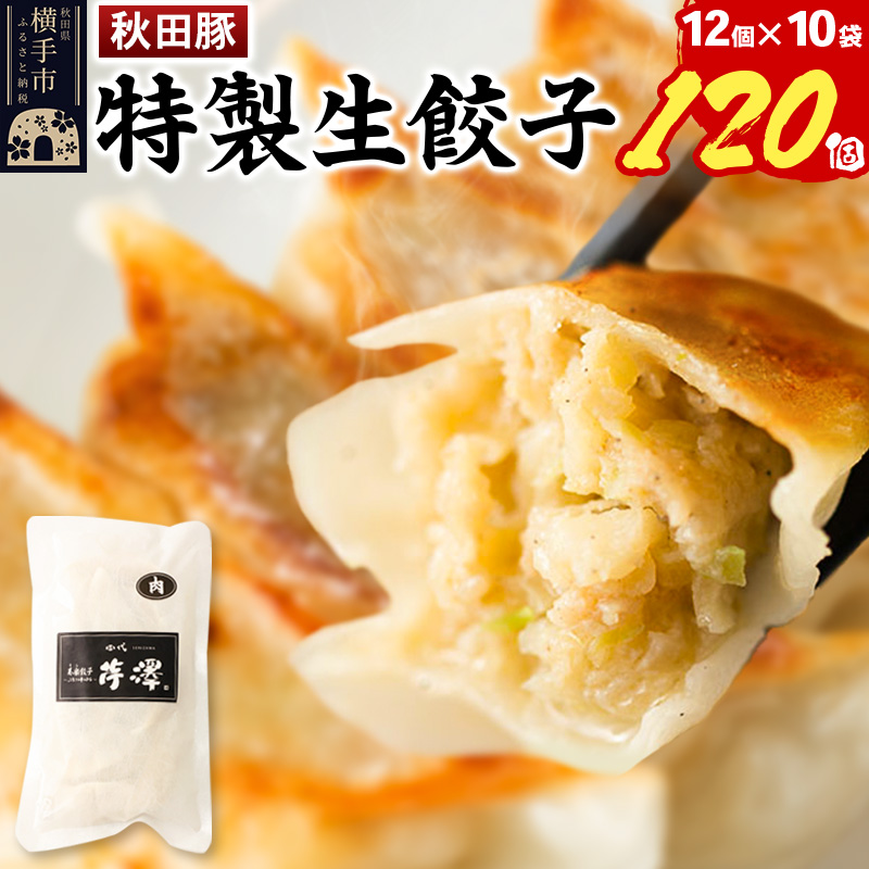 小籠包のような肉餃子(豚肉使用)12個入×10袋秋田県横手市52000鍋セット・総菜・加工食品