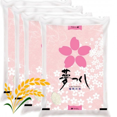 【令和7年産】福岡県産ブランド米「夢つくし」白米 計20kg(岡垣町)【1292926】福岡県岡垣町78000米・パン白米