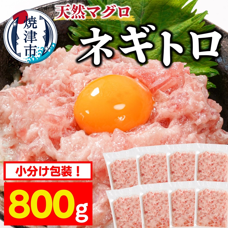 a08-005 焼津 天然 まぐろ ネギトロ (約100g×8袋)静岡県焼津市8000魚介・海産物その他 魚介・海産物