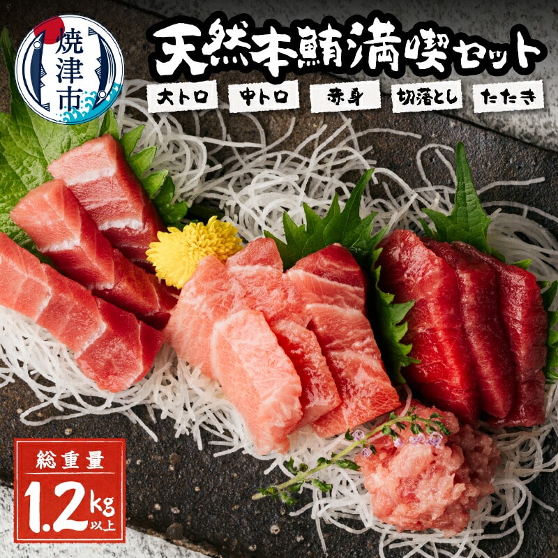 a50-096 天然本鮪満喫セット静岡県焼津市50000魚介・海産物その他 魚介・海産物