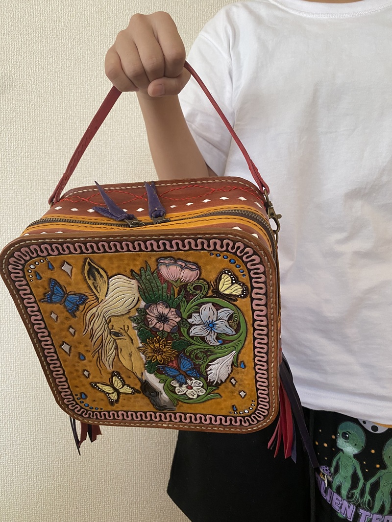 b370-001 Cowgirl スタイル Bag静岡県焼津市370000衣類・装飾品・工芸品鞄・バッグ