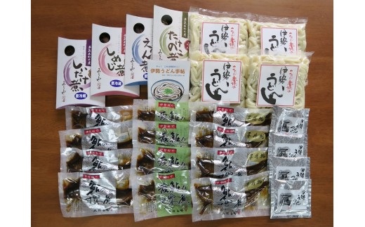 MN-03 料亭の鮎の甘露煮と地元産山菜佃煮セットB三重県多気町30000魚介・海産物その他 魚介・海産物