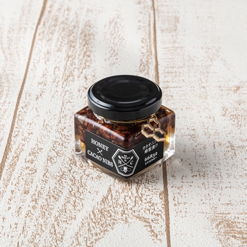 【むろうはちみつ】ハニーカカオニブ 50g×3個セット/カカオ蜂蜜漬け 奈良産純粋はちみつ使用 バレンタインにも 父の日 母の日 プレゼント 手土産 お取り寄せ 結婚祝い 内祝い お中