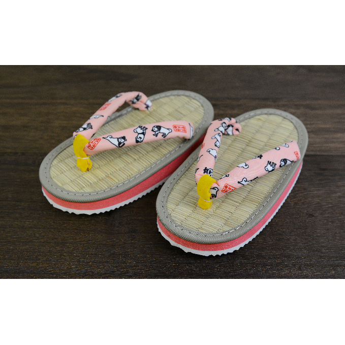 雪丸草履 子ども用 ピンク ファッション 靴 シューズ 奈良県王寺町9000衣類・装飾品・工芸品靴・履物