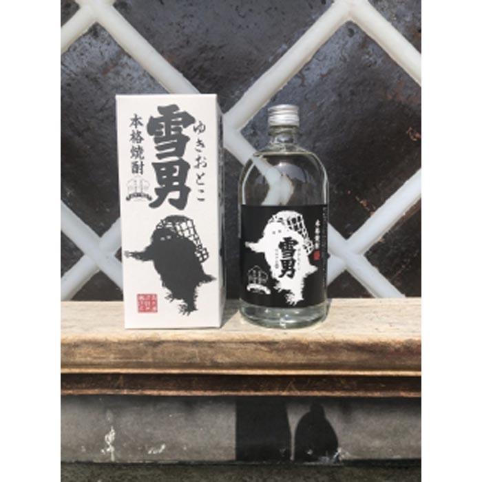 雪国のお酒「鶴齢」本格焼酎「雪男」720ml×3本新潟県南魚沼市21000酒・アルコール焼酎