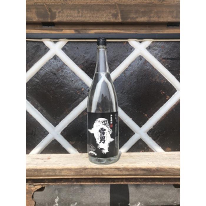 雪国のお酒「鶴齢」本格焼酎「雪男」1800ml×1本新潟県南魚沼市14000酒・アルコール焼酎