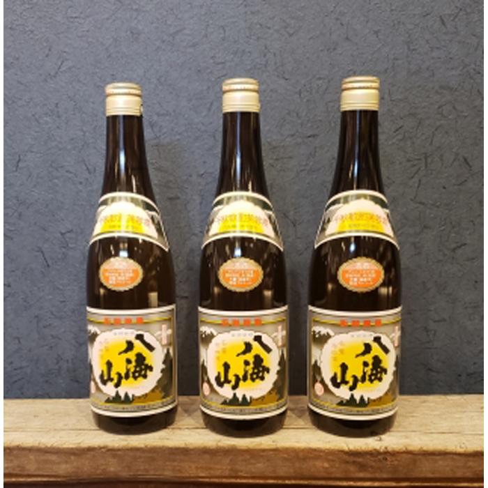 越後の名酒「八海山」 清酒【四合瓶720ml×3本】新潟県南魚沼市17000酒・アルコール日本酒