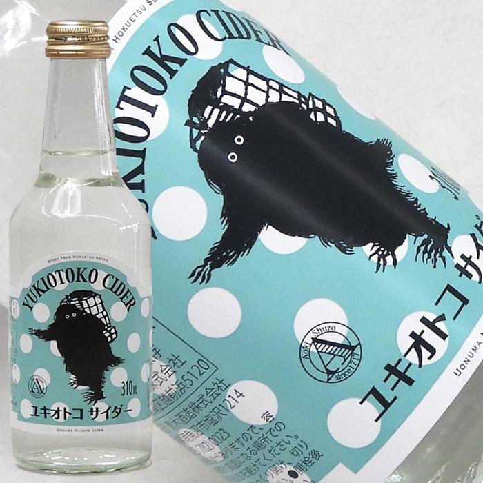 鶴齢 雪男 ユキオトコ サイダー 310ml×24本新潟県南魚沼市34000お茶・飲料その他 お茶・飲料