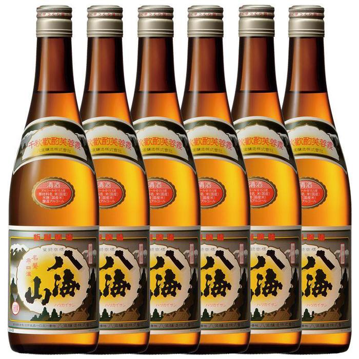 日本酒 八海山 清酒 720ml×6本新潟県南魚沼市28000酒・アルコール日本酒