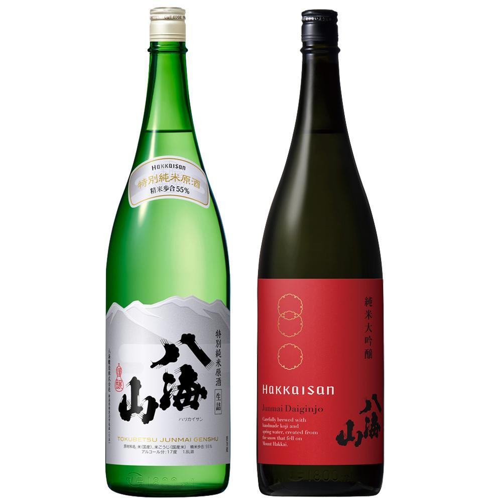 日本酒 八海山 特別純米原酒・純米大吟醸 時季限定 1800ml×2本セット(2025年11月中旬より順次発送)新潟県南魚沼市34000酒・アルコール日本酒