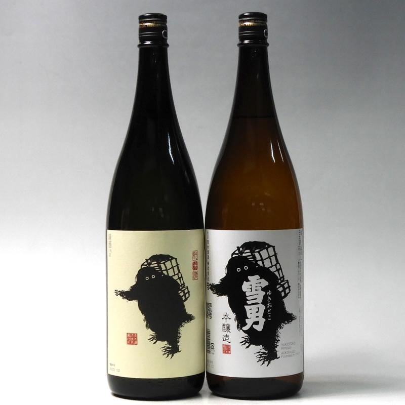 日本酒 鶴齢 雪男 純米・本醸造 1800ml×2本セット新潟県南魚沼市26000酒・アルコール日本酒