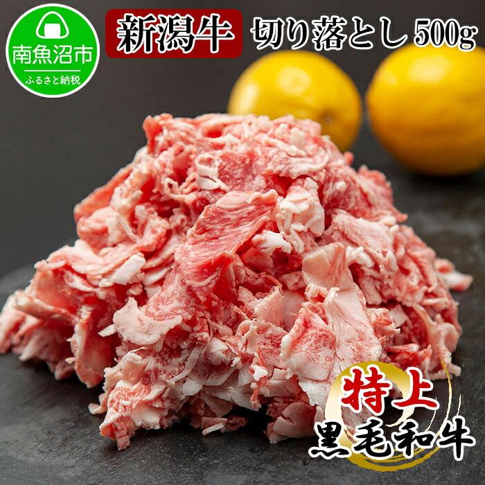 新潟牛 南魚沼産 にいがた 黒毛和牛 切り落とし 500g新潟県南魚沼市22000肉牛肉