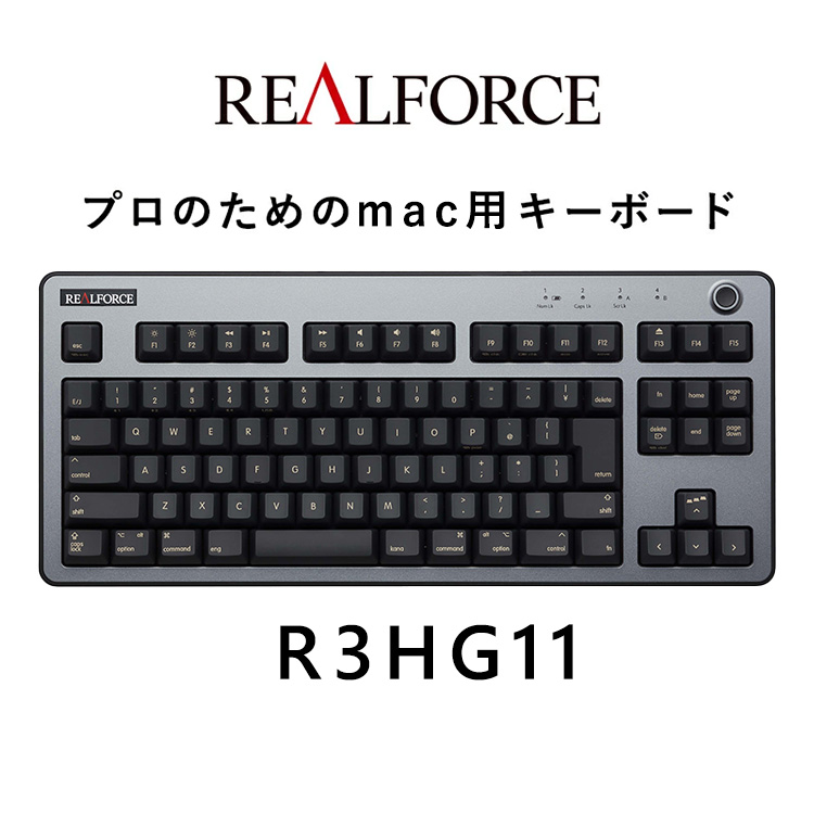 v REALFORCE R3 for maci^FR3HG11j_ސ쌧͌s120000dip\REӋ@