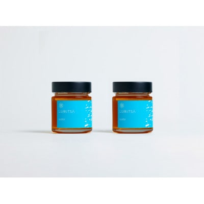 青森産純粋はちみつ 晩夏の百花蜜 2個セット【1499354】青森県青森市26000鍋セット・総菜・加工食品ジャム・はちみつ