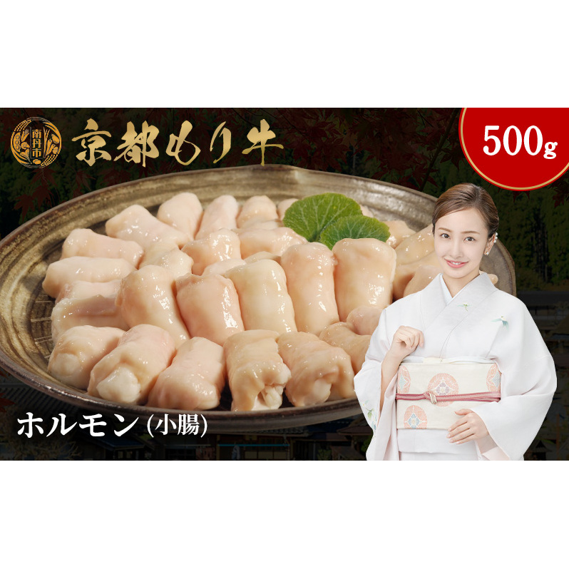 京都もり牛 ホルモン 500g 小腸京都府南丹市8000肉牛肉