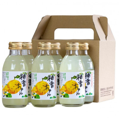 ストレートドリンク柚香ちゃん 6本【1238263】和歌山県九度山町8000お茶・飲料果汁・野菜飲料